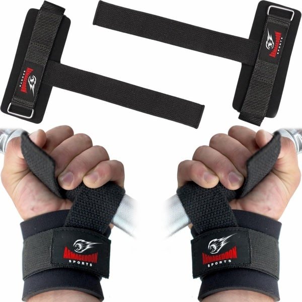 Verstelbare Lifting Straps voor Fitness - Grip en Polsondersteuning voor Krachttraining