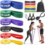 Verstelbare Weerstandsbanden Set - 6 Niveaus voor Krachttraining, Thuis Fitness en Spieropbouw