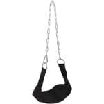 Verzwaarde dipriem met verstelbare ketting voor krachttraining - duurzaam en comfortabel, ideaal voor powerlifting en pull-ups.