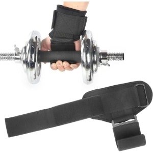 VirtuBuy - Gewichtheffen - Antislip - Power Hook - Grips - Bodybuilding - Deadlifts - Krachttraining - Kinpull Up - Oefening - Zwart - Duurzaam - Geschikt voor Man en Vrouw