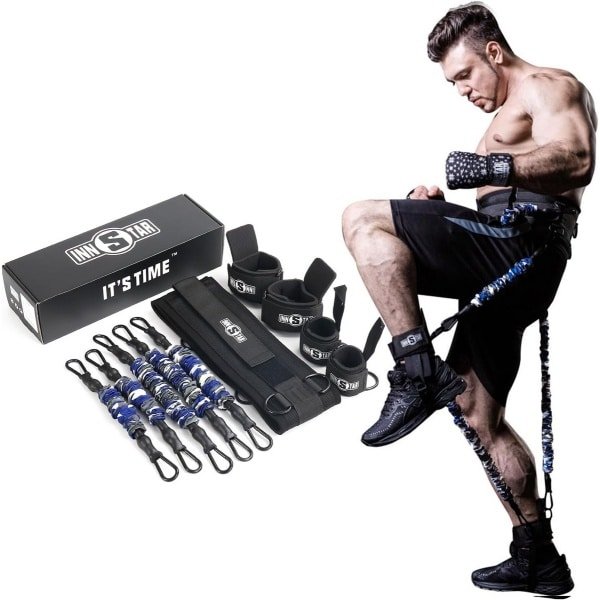 Weerstandsbandenset voor Boksen en Krachttraining - Geschikt voor MMA, Muay Thai, Karate en Fitness