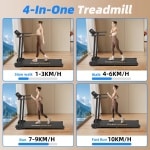 Wentink Mo loopband inklapbaar - Loopbanden voor thuis - Wandelband - Loopband met heling -Loopband 12 km/u