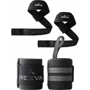 Wrist Wraps & Lifting Straps Bundel - Wrist Wraps en Straps voor Fitness, CrossFit en Powerlifting