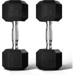 Zeshoekige Halter Set voor Krachttraining en Fitness Thuis