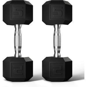 Zeshoekige Halter Set voor Krachttraining en Fitness Thuis