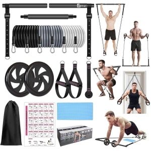 Zwarte Pilates Stang - Krachttraining en Yoga Fitness Bar