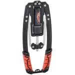 ower Twister - in Weerstand Verstelbaar van 10 - 200 kg - Armtrainer - Hydraulisch Armtrainingsapparaat - Fitness - Crossfit - Krachttraining - 43 x 16 x 5 cm - Zwart+Rood