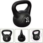 vidaXL Halter - Kettlebell - Kettlebell 10 kg - Krachttraining - Fitnesstools - Homefitness