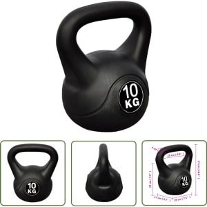 vidaXL Halter - Kettlebell - Kettlebell 10 kg - Krachttraining - Fitnesstools - Homefitness