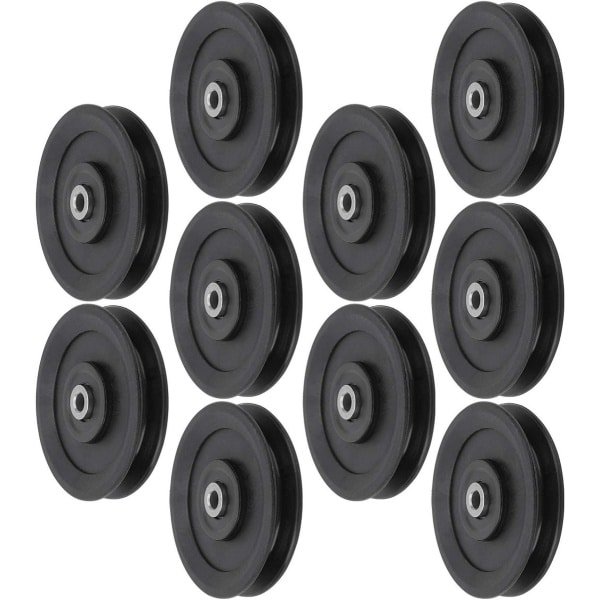 10-delige set Nylon Fitness Katrollen van 115mm voor Thuis Gym, Krachttraining Accessoires