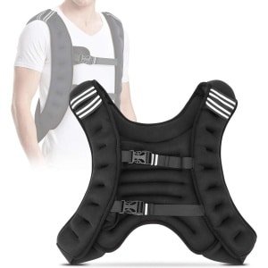 10 kg verstelbaar loopvest - gewichtsmanchetten voor krachttraining - hardlopen en fitness met reflecterende strepen .