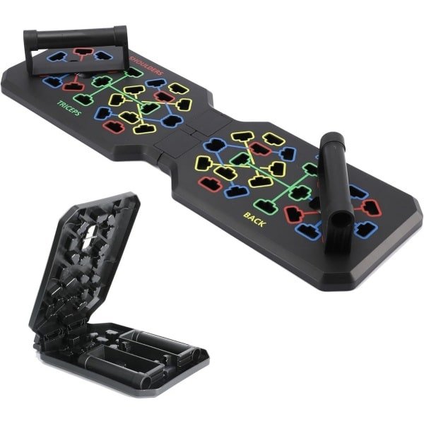 12-in-1 Push-up Board Multifunctioneel Trainingsstation voor Krachttraining Bovenlichaam