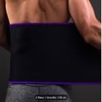 120 cm Neopreen Taille Trainer Riem Vitolog Afslankend Verstelbaar voor Training, Krachttraining, Fitness, Buikspieren, Gym, Ondersteuning voor Lumbale Wervelkolom
