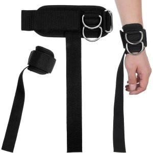 2 Stuks Sterke Handlussen en Gewichthefbanden voor Deadlifting en Krachttraining