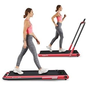 2-in-1 Inklapbare Loopband voor Thuis en Kantoor met Afstandsbediening