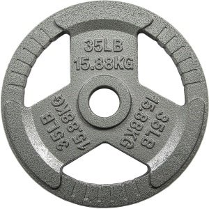 2 inch ijzeren halterschijf voor krachttraining - 35 lbs