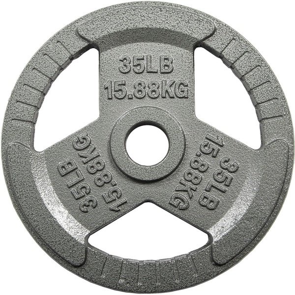 2 inch ijzeren halterschijf voor krachttraining - 35 lbs