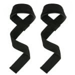 2 sets fitness resistance bands - polsbanden voor gewichtheffen, deadlift, krachttraining - trainingsbanden, voor mannen en vrouwen, sportondersteuningsbanden, voor pull-ups/dumbbell antislip en slijtvast training, zwart - stijl 1