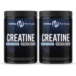 2x 500 gram Creatine Monohydraat Poeder - Spierkracht & Fitness Support - 1000 g - Voordeel Set - 200 Mesh