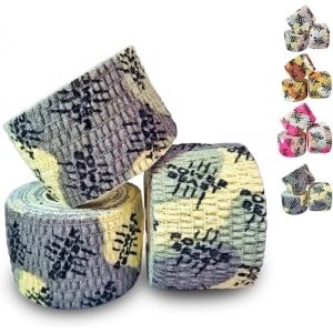 3 Rollen Sporttape voor Krachttraining en Fitness - Camouflage Bandage