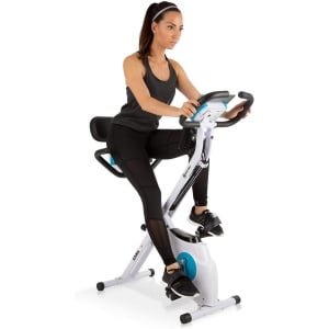 3-in-1 Hometrainer Fiets met Hartslagmeter en Weerstandsstanden voor Thuis