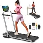 3-in-1 Loopband - Opvouwbare Loopband - Treadmill - Hardloopband - Wandelband - Stille 2,5 PK Motor - Compact Opklapbaar Design