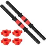 35 cm Universele Halters 2 Stuks Verstelbaar Gewicht Set Barbell - Voor Krachttraining Thuis - Fitness Accessoires met Kragen dumbbell set