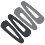 4 dikte, rubberen weerstandbanden set - weerstandbanden kit inclusief draagtas, trainingshandleiding en online workout-video's - licht, medium, zwaar en extra zwaar - fitnessapparatuur voor thuis, yoga, pilates, krachttraining (zwart en blauw)