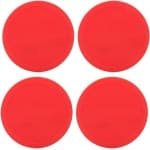 4-stuks kunststof air hockey pucks set - game equipment voor familie plezier & krachttraining