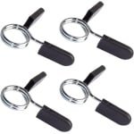 4 stuks veerklemmen voor gewichten - Ideaal voor krachttraining en gewichtheffen