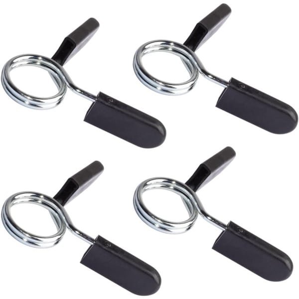 4 stuks veerklemmen voor gewichten - Ideaal voor krachttraining en gewichtheffen