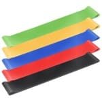 5-delige weerstandsbandenset - Lusweerstandsbanden - Veelzijdige TPE-banden - Ideaal voor thuisfitness, yoga, fysiotherapie en krachttraining