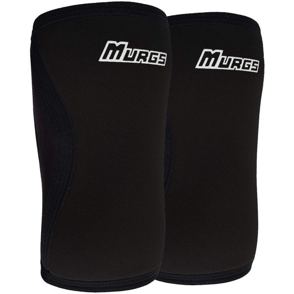 7mm Neopreen Kniebandages voor Krachttraining, Squats & Powerlifting | Stevige Knie Support Unisex