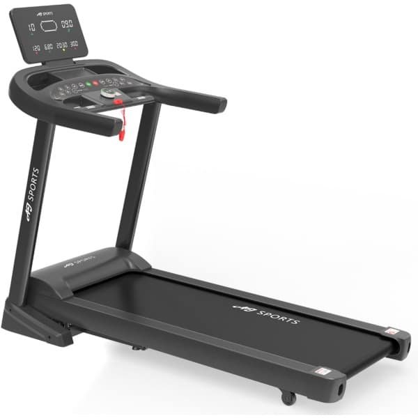 AJ-Sports AJ-9005 Loopband - 1 tot 18 km/u - Loopband Inklapbaar - 15% Elektronische Helling Functie - Hardloopband - Walking pad - Wandelband - Treadmill - Extra Krachtige 3.5 PK Motor - Inklapbaar - 99% Voorgemonteerd - Fitness - Sport