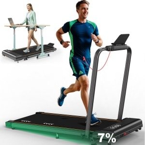 AOVOPRO TW2 Inklapbaar Loopband voor Thuis - 1-12 km/h - 2.5 PK - Verstelbare Hellingshoek - Max 120 kg - Stille - Met Afstandsbediening en Display