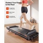 Aafinity Loopband - Antislip loopband - Loopband inklapbaar - Opvouwbaar - max 135 kilo - zwart- max 12 km per uur