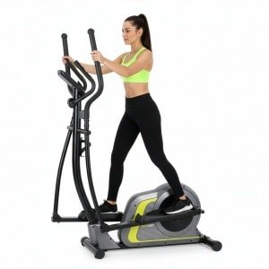 Actiget® Crosstrainer - Hartslagfunctie - Bluetooth - Crosstrainers Fitness - Magnetische weerstand - 130 Kg - 8 Weerstandsniveaus - LCD Scherm - Anti-Slip