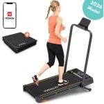 Activora Incline Loopband - Automatische helling - Inclusief antislipmat en app - Led scherm - 1 t/m 12 km/u - Inklapbaar - Walking pad - 8% Automatische Hellingfunctie - Loopbanden voor thuis - Wandelband - Hometrainer - Treadmill