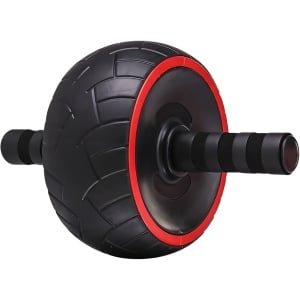 Allecto - Abdominal Roller - Abdominal Trainer voor Thuisfitness - Zwart - Spiertraining - Voor Mannen en Vrouwen - Krachttraining - Geschikt voor ...