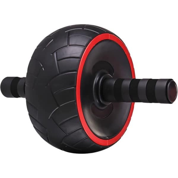 Allecto - Abdominal Roller - Abdominal Trainer voor Thuisfitness - Zwart - Spiertraining - Voor Mannen en Vrouwen - Krachttraining - Geschikt voor ...