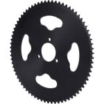 Allecto- Achtertandwiel Motorfiets - Vervangende Stalen Tandwiel - Duurzaam - 35 MM - Motorfiets Accessoires - Krachttraining - Geschikt voor Motorfietsen - Zilver Stalen Tandwiel, T8F 74 T Tand.