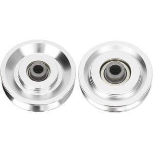 Allecto - Aluminiumlegering Krachttraining Riemschijven - Fitnessapparatuur - Zwart - Uitbreidingen - Accessoires - Geschikt voor alle sportbeoefenaars - Fitness Gym Workout