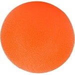 Allecto - Bal voor hand- en vingeroefeningen - Anti-stress - Oranje - Siliconen - Massage - Geschikt voor krachttraining - Handtherapie - Stressbal - Handknijpbal - Orange