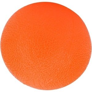 Allecto - Bal voor hand- en vingeroefeningen - Anti-stress - Oranje - Siliconen - Massage - Geschikt voor krachttraining - Handtherapie - Stressbal - Handknijpbal - Orange