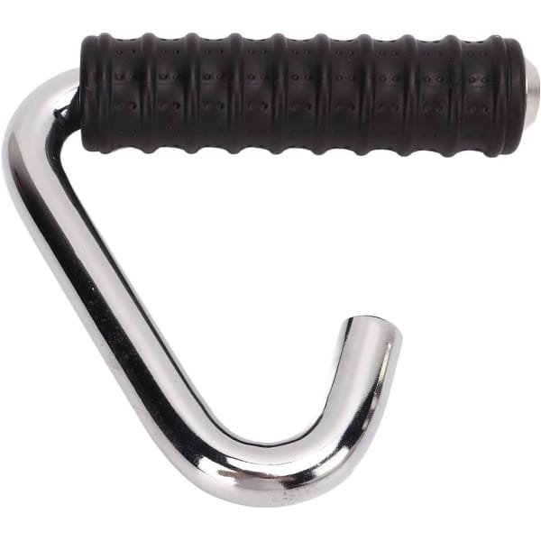 Allecto - Fitness Handle - Gym Accessoire - Duurzaam Rubber - Krachttraining - C-vorm Handgreep - Geschikt voor thuis en sportschool - Zwart