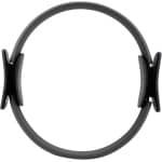 Allecto- Fitness Weerstandsbanden Set - Thuis Fitnessapparatuur - Voor Krachttraining en Revalidatie - 5 Verschillende Sterktes - Zwart - Inclusief Draagtas, Handleiding - Geschikt voor Mannen en Vrouwen - Pilates Fitness Set