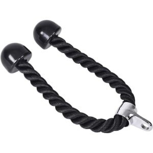 Allecto - Fitness elastiek - Weerstandsband - Zwart - Thuis Fitness - Training - Elastiek - Geschikt voor alle niveaus - Zwart model - Spieropbouwende accessoire, Voor krachttraining, Voor bovenarmen, Thuisgebruik, Weerstandstraining.