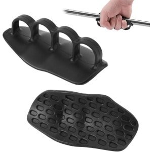 Allecto - Fitness grips - Antislip - Handbescherming - Zwart - Krachttraining - Gewichthefhandschoenen - Mannen Vrouwen - Fitness - Dumbbells - Dea...