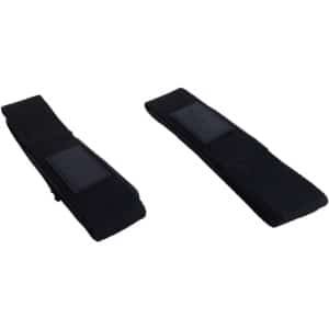 Allecto - Gewichthef Riemen - Fitness - Zwart - Ondersteuning - Polyester - Krachttraining - Geschikt voor Mannen en Vrouwen - 2 Stuks - Deadlift - Sportaccessoires