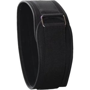 Allecto - Gewichthefgordel - Trainingsriem - Rugondersteuning - Zwart - Deadlift - Verstelbaar - Mannen en Vrouwen - Fitness - Geschikt voor Krachttraining - Gewichthefgordel voor Gym en Workout